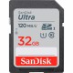 SDXC (UHS-1) SanDisk Ultra 32Gb class 10 (120Mb/s)