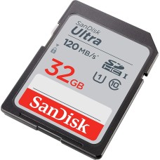 SDXC (UHS-1) SanDisk Ultra 32Gb class 10 (120Mb/s)