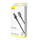 Кабель Baseus cafule Cable USB3.0 Male TO USB3.0 Female 2A 1m Dark gray