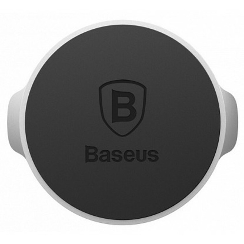Тримач для мобiльного Baseus Small Ears Magnetic Flat Type Silver