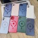 Чохол для смартфона AG Glass Matt Frame Color MagSafe Logo for Apple iPhone 14 Deep Purple
