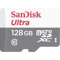 microSDXC (UHS-1) SanDisk Ultra 128Gb class 10 A1 (120Mb/s)