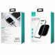 БЗП Usams CD154 Zinc Alloy Ultra-thin Fast Wireless Charger 15W Black