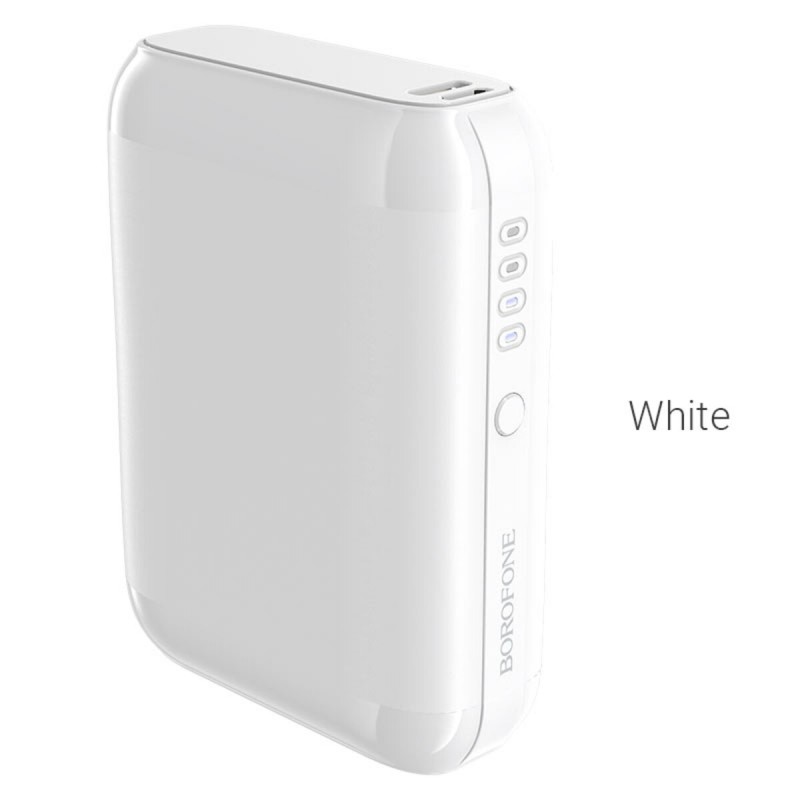 Зовнішній акумулятор BOROFONE BJ1 Olymp power bank 10000mAh 2A White