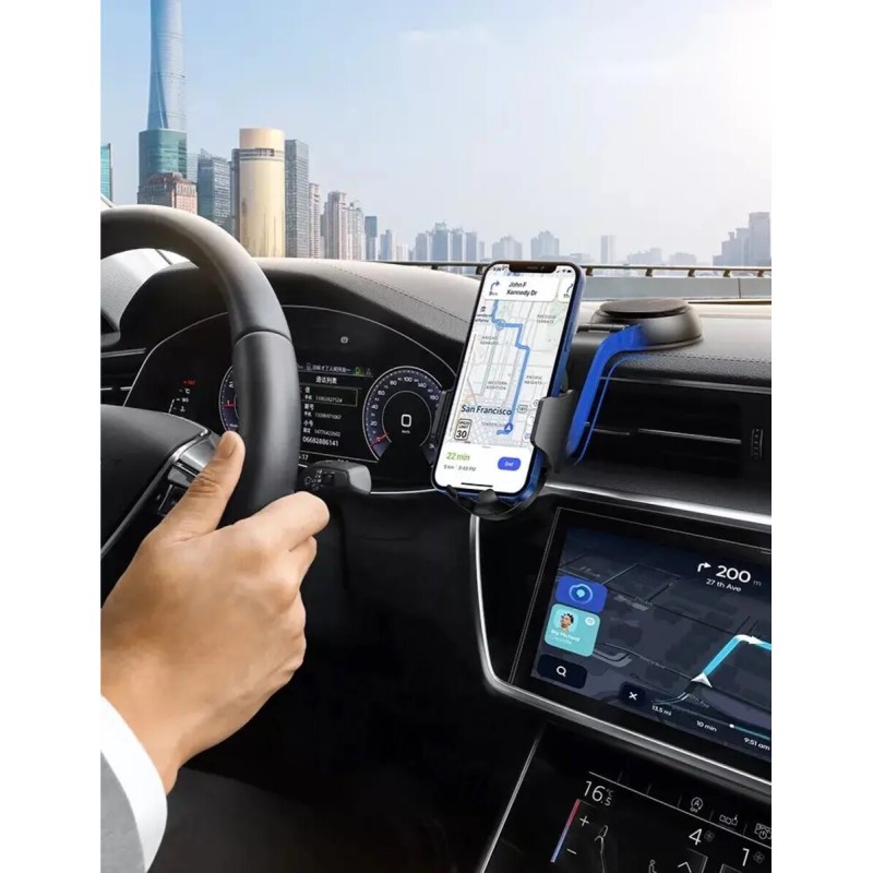 Автотримач для телефона UGREEN LP405 Waterfall-Shaped Suction Cup Phone Mount (UGR-20473)