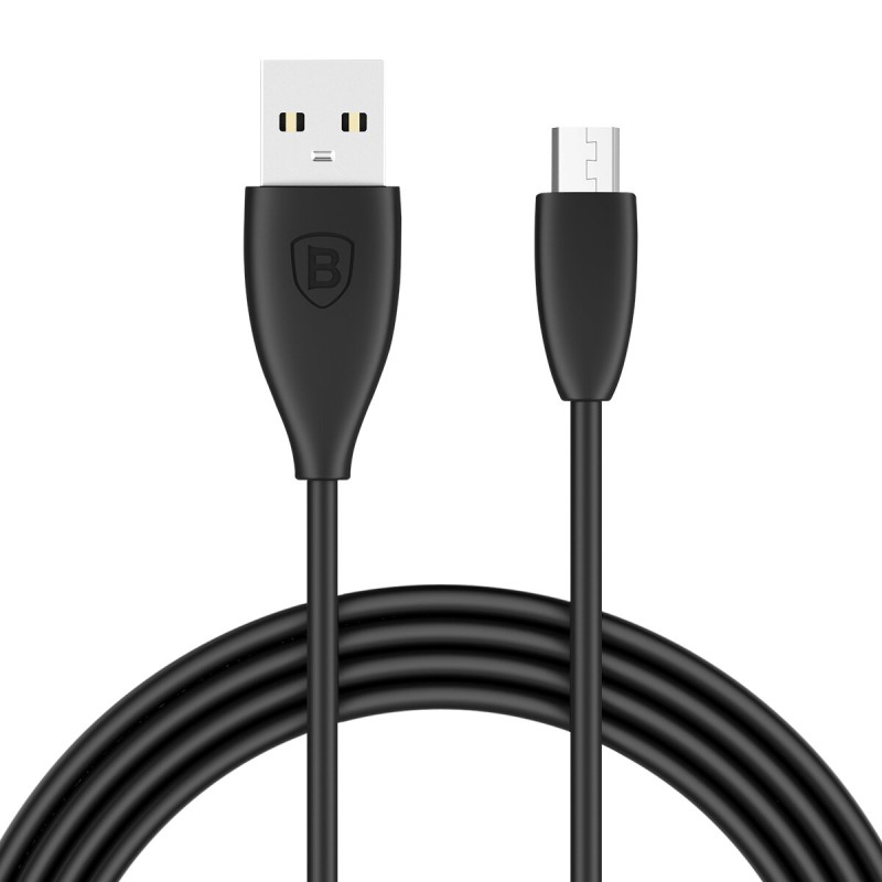 Кабель Baseus Small Pretty Waist Cable For Micro 1m Black