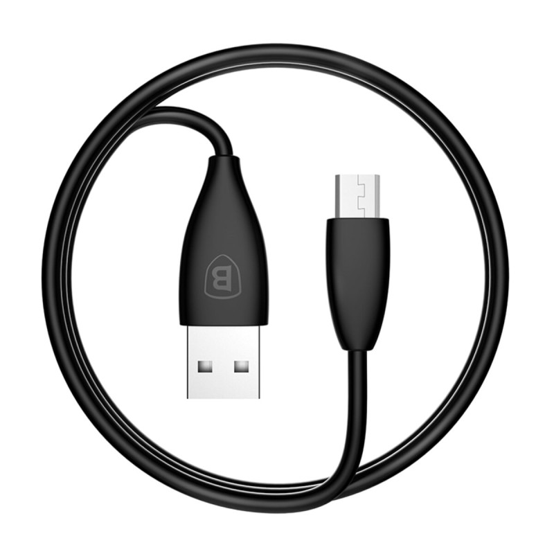 Кабель Baseus Small Pretty Waist Cable For Micro 1m Black