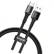 Кабель Baseus halo data cable USB For Micro 3A 1m Black
