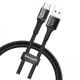Кабель Baseus halo data cable USB For Micro 3A 1m Black