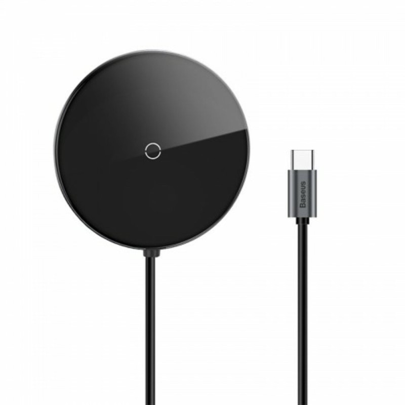USB-Hub Baseus Circular Mirror Wireless Charger intelligent HD HUB Dark gray