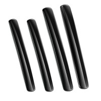 Захисні накладки Baseus Streamlined car door bumper strip Black