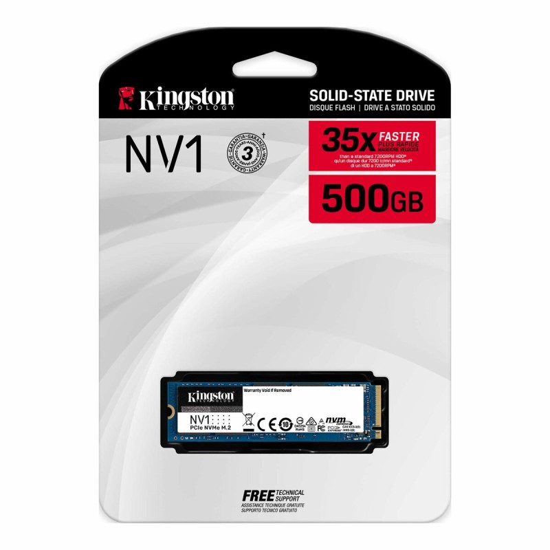 SSD M.2 Kingston NV1 500GB NVMe 2280 PCIe 3.0 x4 3D NAND TLC