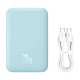 Зовнішній акумулятор Baseus Magnetic Wireless Charging Power bank 6000mAh 20W With Cable Blue