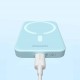 Зовнішній акумулятор Baseus Magnetic Wireless Charging Power bank 6000mAh 20W With Cable Blue