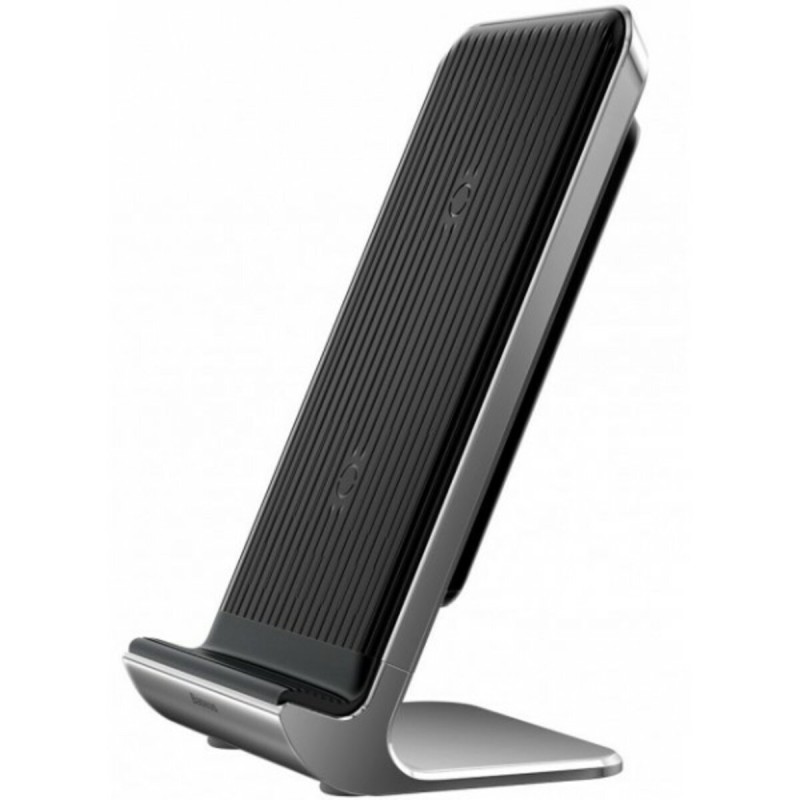 Бездротовий зарядний пристрій Baseus Vertical Desktop Black