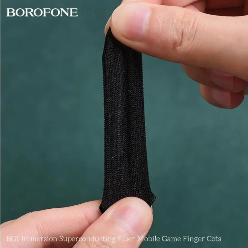 Напальчник ігровий BOROFONE BG1 Superconducting fiber mobile game finger cots(carbon fiber)