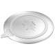 Бездротовий зарядний пристрій Baseus Metal WirelessCharger Silver+white