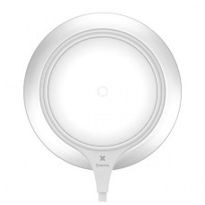 Бездротовий зарядний пристрій Baseus Metal WirelessCharger Silver+white
