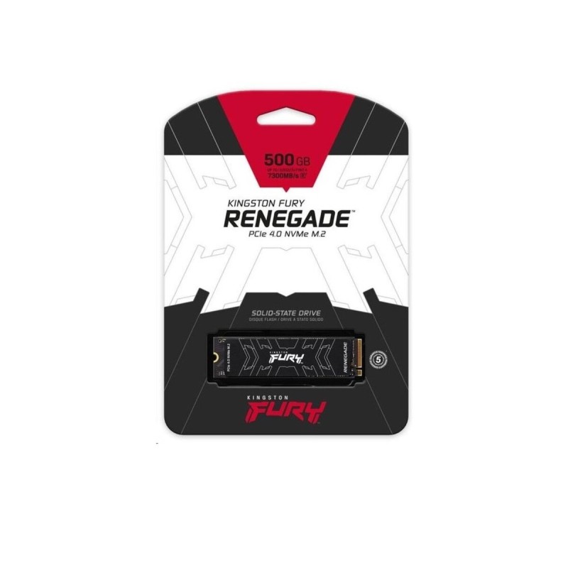 SSD M.2 Kingston FURY Renegade 500GB 2280 NVMe PCIe Gen 4.0 x4 3D TLC NAND