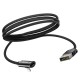 Кабель Baseus Rhythm Bent Connector Audio and Cable For iP 1.2m Black
