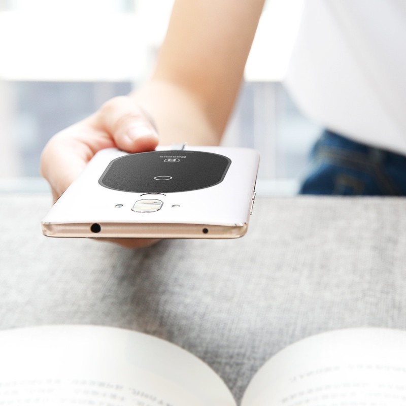 Модуль для БЗП Baseus Microfiber Wireless Charging For Micro Black