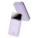 Зовнішній акумулятор Baseus Magnetic wireless quick charging power bank 10000mAh 20W Purple