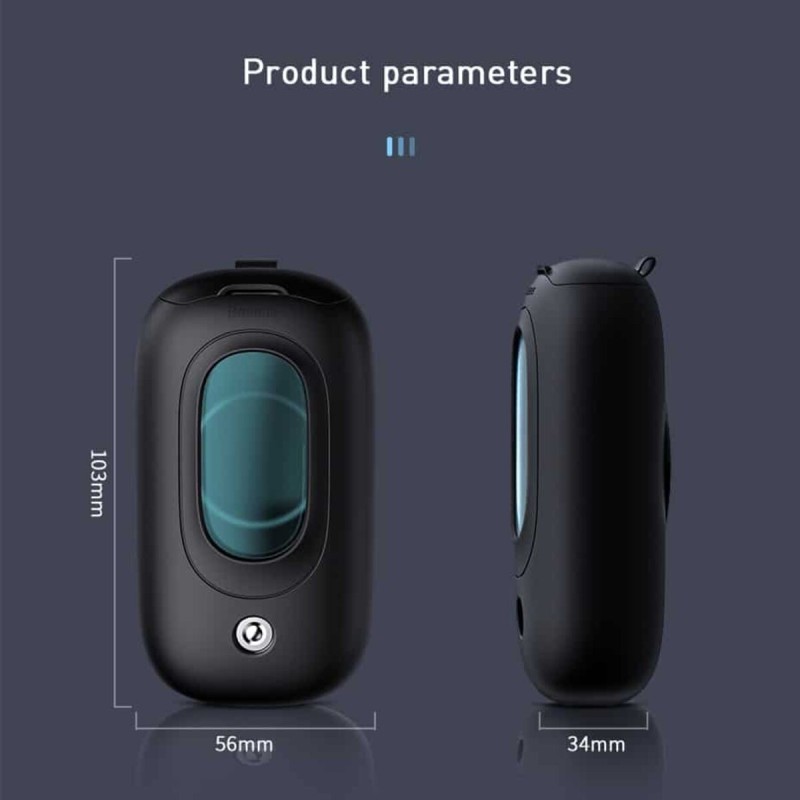 Автомобільний освіжувач повітря Baseus Mini spaceship car magnetichumidifier(50ml) Black