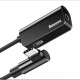 Кабель-перехiдник Baseus Type-C to C & 3.5mm jack L45 Black
