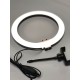 Кільцева світлодіодна LED лампа Ring Fill, 26 см з тримачем для телефону
