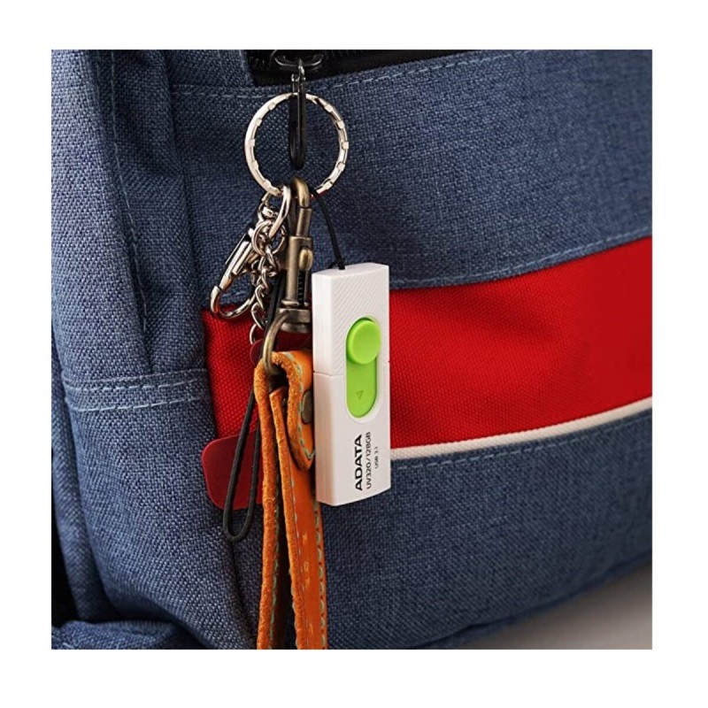 Flash A-DATA USB 3.0 AUV 320 64Gb White/Green