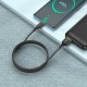 Кабель HOCO X95 Goldentop charging data cable Type-C Black