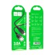 Кабель HOCO X95 Goldentop charging data cable Type-C Black
