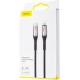 Кабель Baseus Horizontal Data Cable Type-C to iP PD 20W 1m Black