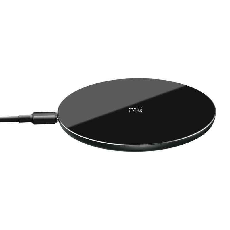 Бездротовий зарядний пристрій Baseus Simple Wireless Charger 15W (Updated Version for Type-C) Black