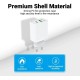 Зарядний пристрій Vention Two-Port USB(A+C) Wall Charger (18W/20W) EU-Plug White (FBBW0-EU)