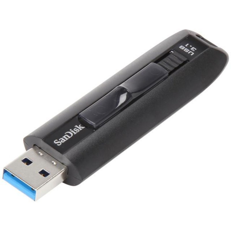 Flash SanDisk USB 3.1 Extreme GO 128Gb (R-200Mb/s, W-150Mb/s) Black