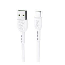 Кабель HOCO X33 Type-C 5A Surge charging data cable White