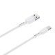 Кабель HOCO X33 Type-C 5A Surge charging data cable White
