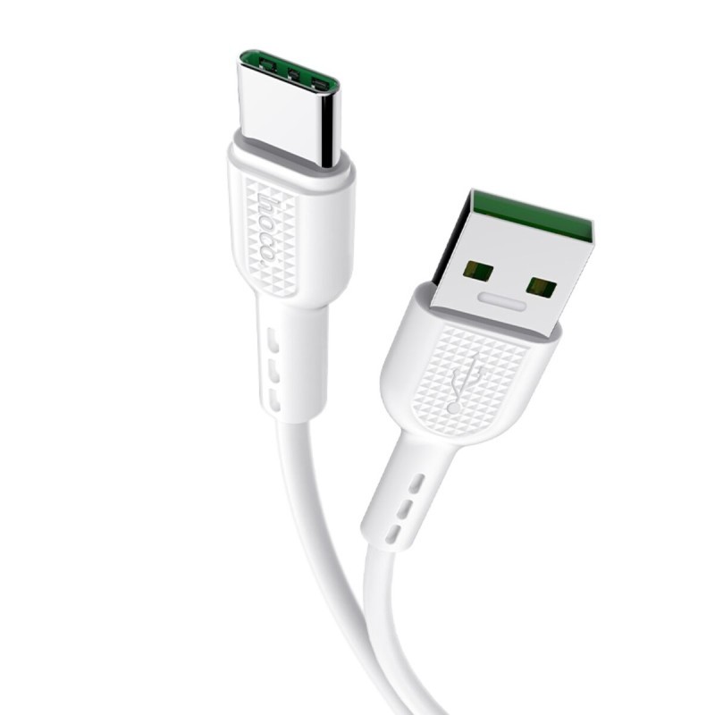 Кабель HOCO X33 Type-C 5A Surge charging data cable White