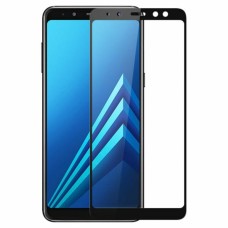 Захисне скло Avantis Full Glue Samsung A730 (A8 Plus 2018) Black
