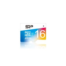 microSDHC (UHS-1) SiliconPower Elite Color (White) 16Gb class 10