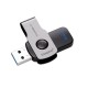 Flash Kingston USB 3.0 DT Swivel Design 64GB Metal/Black