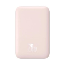 Зовнішній акумулятор Baseus Magnetic Wireless Charging Power bank 6000mAh 20W With Cable Pink