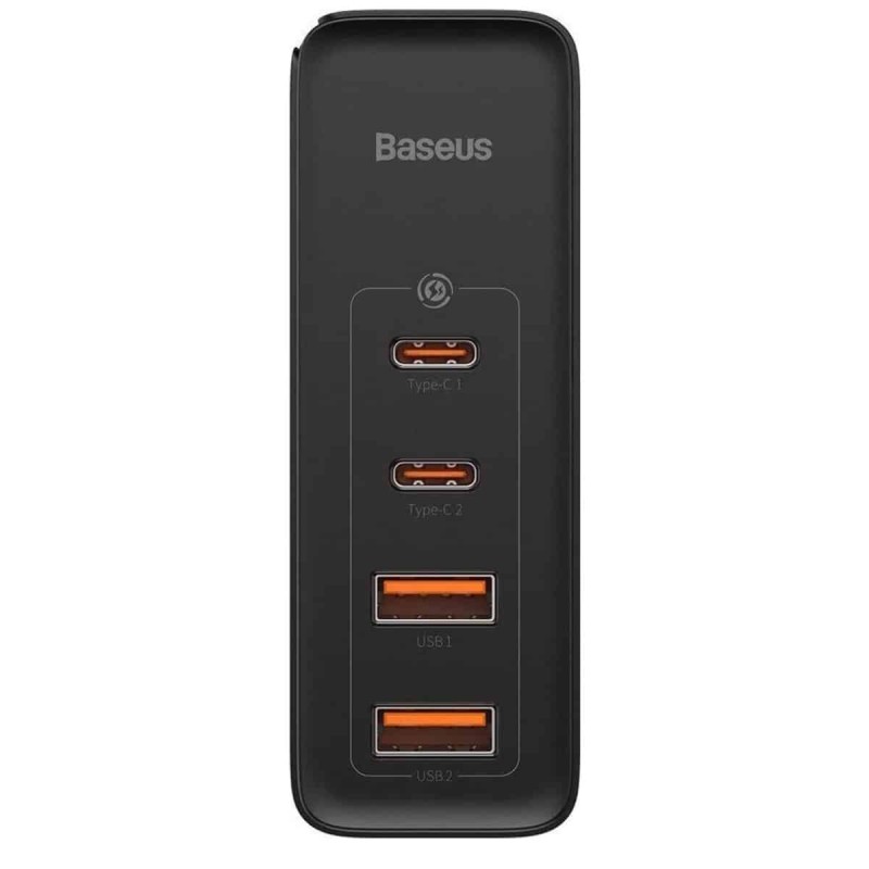 Мережевий зарядний пристрій Baseus GaN2 Pro Quick Charger 2C+2U 100W EU Black