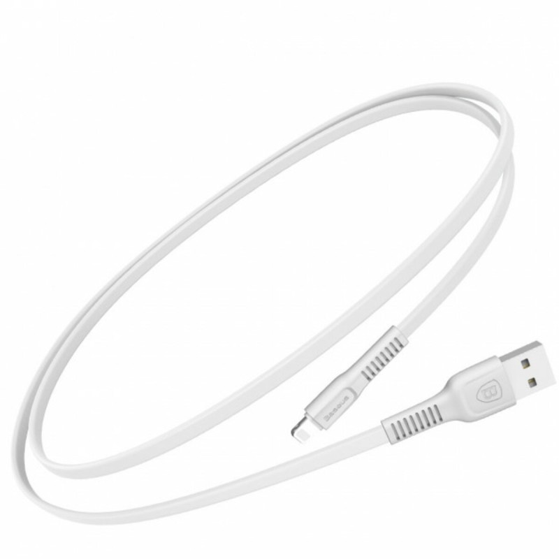 Кабель Baseus Tough Series Cable USB For IP 2A 1m White