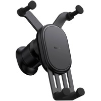 Тримач для мобiльного Baseus Stable Gravitational Car Mount Air (Air Outlet Version) Black