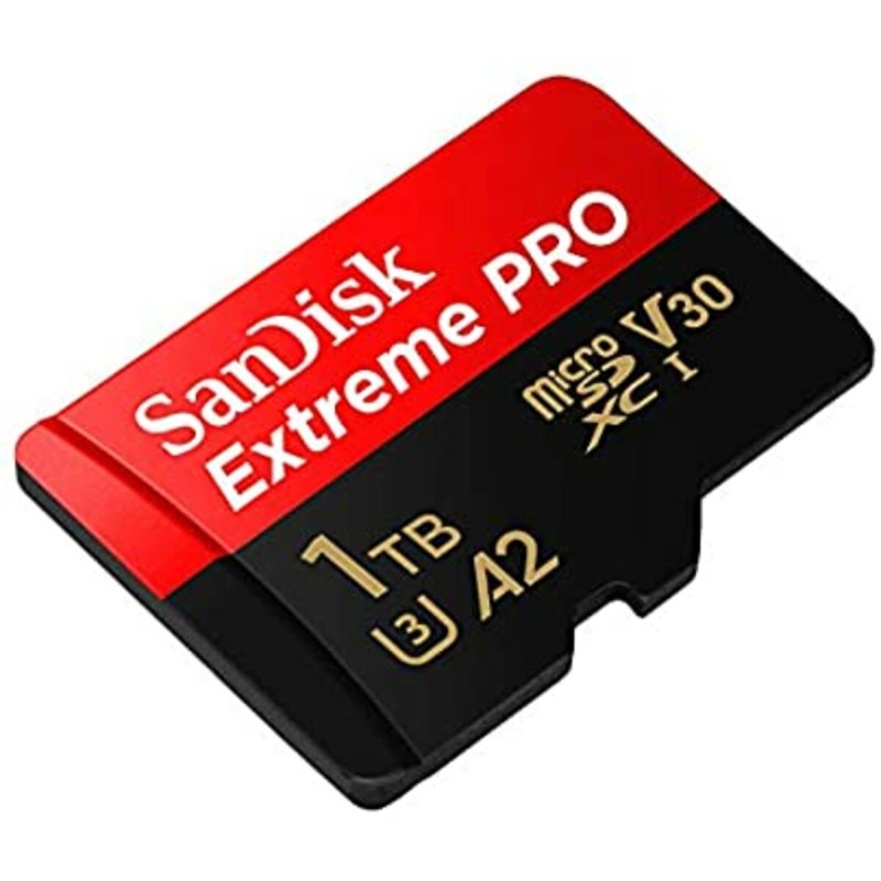 microSDXC SanDisk (UHS-1 U3) Extreme Pro A2 1TB class 10 V30 (R170MB/s,W90MB/s) (adapter SD)