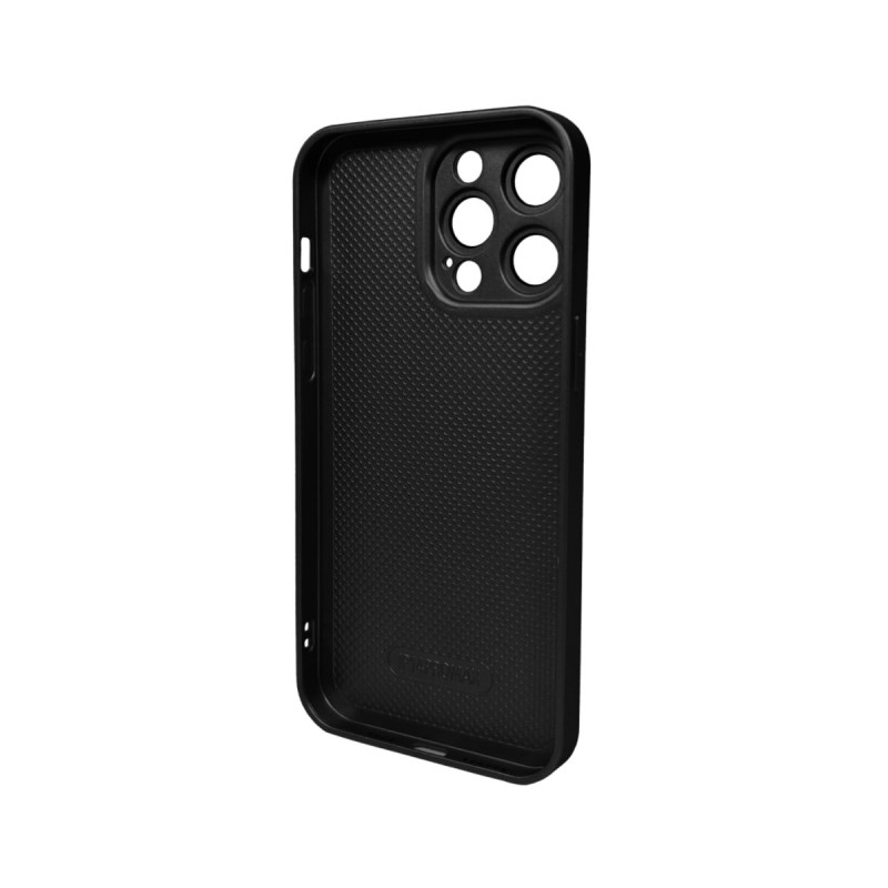 Чохол для смартфона AG Glass Matt Frame Color Logo for Apple iPhone 15 Pro Max Graphite Black