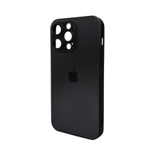 Чохол для смартфона AG Glass Matt Frame Color Logo for Apple iPhone 15 Pro Max Graphite Black