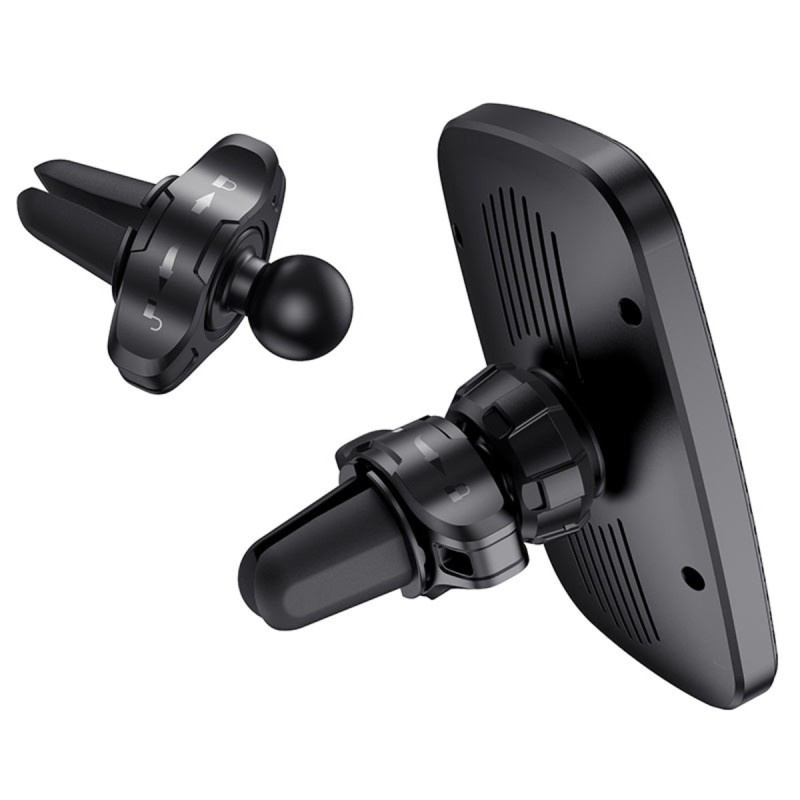 Тримач для мобiльного з БЗП BOROFONE BH35 Magnetic wireless charging car holder